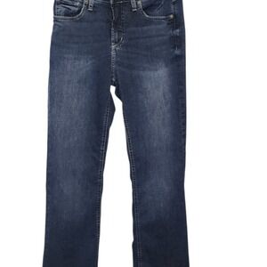 Silver Jeans Co. High Rise‎ Bootcut Dark Wash Denim Jeans